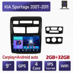 2Din Android WiFi Car Radio Multimedijos vaizdo grotuvas skirtas Kia Sportage 2007-2011 Navigation GPS Head Unit 4+64GB