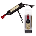Tire-bouchon et d&eacute;capsuleur allure bouteille de vin Bordeaux 2012
