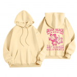 Moterų mados moteri&scaron;kas lengvas megztinis ilgomis rankovėmis su ki&scaron;enėmis Preppy grafinis gobtuvas L juoda