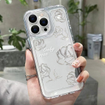 Space telefono dėklas, skirtas iPhone 13 11 15 ProMax OPPO A15S A57 A77 Sangsung A55 S24 VIVO Y21 Y21S XiaoMi Redmi 13C 9A Note 13 11 Huawei honor Mate 30 40 iPhone 15 gryna