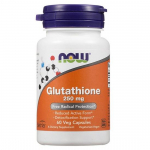 Now Foods Glutathione 250mg Veggie Capsules, 60 pieces, 60 tablets, 1 piece,Korean health food