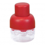 Vy&scaron;nių kauliukų &scaron;alinimo priemonė su 8 skylutėmis, greitai atleidžiama, saugi apsauga nuo purslų. raudona