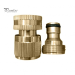 Žalvarinis sodo žarnos adapterio vyri&scaron;kas greitas jungtis, atsparus rūdijimui, atsparus korozijai, nepralaidus žarnos tvirtinimo jungtis European style thread