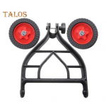 Vejapjovės atraminis ratas žoliapjovei Trikampė konstrukcija Lengvai montuojama vejapjovės pagalbiniai ratai Reguliuojamas žolės žoliapjovės atraminis ratas dujoms Sets