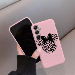 Leopardo ra&scaron;to mink&scaron;tas silikoninis dėklas, skirtas Samsung A55 M35 S24 Xiaomi Redmi Note 13 Pro iPhone Huawei Honor Realme fotoaparato apsauginis smūgiams atsparus dangtelis Samsung Galaxy S9 Plus mėlyna