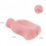 Sukibimą mažinanti kaklo pagalvė, lėto at&scaron;okimo atminties putplasčio pagalvės &scaron;erdis, vienguba buitinė pagalvė, padedanti užmigti, gimdos kaklelio stuburo pagalvė 52*35*11cm