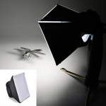 30 * 27 cm ne&scaron;iojamas blykstės difuzorius &bdquo;Softbox&ldquo; at&scaron;vaitas, skirtas &bdquo;Canon Nikon Slr&ldquo;