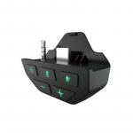 Stereo ausinių adapteris tik Microsoft Xbox One X/S valdikliui, garso stiprintuvas su 3,5 mm garso lizdu 5.6*4*2.4cm juoda
