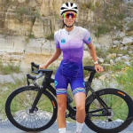 Tres Pinas-Conjunto De Triatl&oacute;n Para Mujer, Maillot De Manga Corta Para Ciclismo, Ropa De Verano Para Bicicleta M