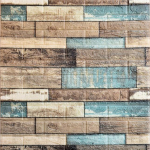 Vintage 3D plytų akmens lipni vandeniui atspari fono siena &bdquo;pasidaryk pats&ldquo; svetainės miegamojo tapetai &bdquo;YFme&ldquo; dekoras 5 vnt., 70x77cm / 27,5x30,3 colio 5Pcs