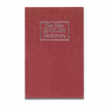 Mini knygų seifas saugos raktų spintelės žodynas Pinigai paslėpta paslaptis Seifas raktas seifas Pinigai Pinigai Monetų saugojimas Papuo&scaron;alų užraktų dėžutė raudona