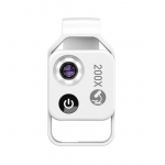 200x padidinimo mikroskopo objektyvas su CPL mobiliuoju LED mikro ki&scaron;eniniu makro objektyvu iPhone telefonams juoda