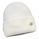 Moteri&scaron;ka žieminė megzta kepurė, elastinga sulankstyta kra&scaron;teliu, pastorinta vienspalvė ausų apsauga, &scaron;ilta kasdienė kepurė Lauko slidinėjimo čiuožimo galvos apdangalai juoda