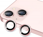 Giliai violetinė fotoaparato objektyvo apsauga, skirta iPhone 15 14 Pro Max Plus 13 12 Mini 11 14Pro 14Plus 11Pro Iphone14 13Pro 12Pro stiklo apsauginės plėvelės priedas For iPhone 16 Plus rožinė