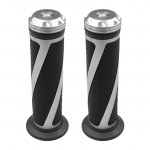 Universalios motociklo vairo rankenos, lengvai montuojamos, patvarios motociklo rankenų movos, motociklo rankenos patobulinimai juoda