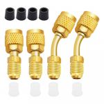 Oro kondicionieriaus adapteris Efektyvios R410A adapterio jungtys AC greito sujungimo jungtys Lengvas montavimas &Scaron;altne&scaron;io žarnos adapteris HVAC