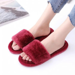 Moteri&scaron;ki &scaron;lepetės Naujos mados Pliu&scaron;inės Seklios i&scaron;kirptės Namų Lauko &Scaron;lepetės Kasdienės Miegamojo Vientisos spalvos &Scaron;lepetės Plok&scaron;čiapadžiai 36-37 pilka