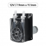 GROTHEN DC 12V Peristaltinis siurblys Didelio srauto skysčių dozavimo siurblys 1500ml/min 2 voleliai su 12V