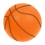 Tylus krep&scaron;inis, skirtas treniruotėms patalpoje Triuk&scaron;mingas putplasčio krep&scaron;inio kamuoliukas Tylus at&scaron;okimas 18cm mėlyna