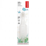 RADIUS, Pure Brush, 6+ mėnesių, itin jautrus, 1 dantų &scaron;epetėlis