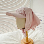 Madingas ir universalus greitai džiūstantis galvos rai&scaron;tis, antgalis, moteri&scaron;ka lauko nuo saulės apsauganti kepurė, beisbolo kepuraitė one size rožinė