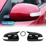 Skirtas KIA K3 Forte Cerato Ceed 1 2009-2013 automobilio keitimas galinio vaizdo &scaron;oninio veidrodėlio dangtelio sparno dangtelio i&scaron;orinis lipdukas durelių dėklo apdaila