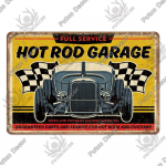 Decor My Garage Tin Sign Plaque Metal Plate Vintage Gift Wall Art Painting for Rule Man Cave Home Bar Old Car Shop Poster 11.8x15.7inch