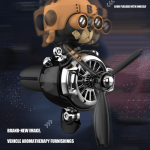 Adorable Bear Pilot Automobilių oro gaivikliai Oro gaivikliai Lėktuvai Aromaterapinis difuzorius Vėdinimo spaustukas Vidaus Kvepalai Apdailos Transporto priemonės Priedai CHINA