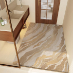 &bdquo;Diatominis purvą sugeriantis neslidus vonios grindų kilimėlis&ldquo; 50x80cm