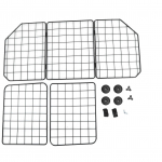 &Scaron;uns automobilio barjeras Saugus vairavimas Reguliuojamas geležinis krovininio skyriaus vielos tinklas Augintinio apsauga Skirstomasis tinklelis SUV automobiliui