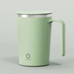 Automatinis mai&scaron;ymo puodelis Magnetinis puodelis Įkraunamas mai&scaron;ymo kavos puodelis Elektrinis tinginio besisukantis puodelis biurams One Size mėlyna