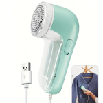 USB ki&scaron;tukinis drabužių pūkų rinkiklis, drabužių pūkų &scaron;alinimo grandiklis, didelės galios, greitas drabužių pūkų &scaron;alinimas, miela ir kompakti&scaron;ka forma žalia