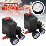 240V/380V Auk&scaron;tos kokybės reguliatorius, veikiantis oro kompresoriaus siurblio slėgio valdymo jungiklis oro siurblio valdymo vožtuvas 7,25-125 PSI 380V