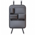 SEAMETAL automobilio sėdynės atlo&scaron;o organizatorius su keliomis ki&scaron;enėmis, galinės sėdynės daiktadėžė, atsparus dilimui, apsaugantis nuo smūgių 1pc juoda