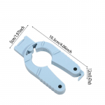 Daugiafunkcinis sukamas veržliaraktis butelių ir skardinių atidarytuvas - Ergonomi&scaron;kas virtuvės įrankis kempingams, vakarėliams ir kasdieniam naudojimui One Size balta