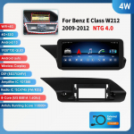 Hizpo 10.25 I&scaron;manusis RDS automobilio ekrano stereo grotuvas, palaikantis Carplay Android Auto, skirtas Mercedes Benz W212 E-Class E200 E230 E260 E300 S212 2009-2012 NTG 4.0 4W 4G 32G