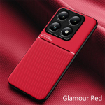 Prabangus odinis magnetinis galinis dangtelis Xiaomi 14T Pro 5G dėklui, skirtas Xiomi Xaomi Xiaomi14T 14 T T14 14TPro telefonų dėklams Capa Funda Xiaomi 14T Pro 5G raudona
