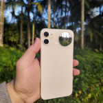 Universalus i&scaron;maniojo telefono asmenukių vlog veidrodis iPhone Samsung nuotraukoms, vaizdo įra&scaron;ams, asmenukėms, vlog'ui, priedai, ne&scaron;iojamas veidrodis, stiprintuvas, self Tz08