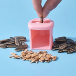 Guazi skaldymas, Guazi pa&scaron;alinimas, Tingus naudojimas namuose, Naujas vaiki&scaron;kas žaislas tėvams ir vaikams, Saulėgrąžų sėklų lupimo ir atidarymo įrankis One Size rožinė