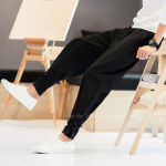 Vyri&scaron;kos japoni&scaron;ko stiliaus kelnės, samurajų kostiumas, senovinės vyri&scaron;kos kelnės, senovinės haremo kelnės, didelio dydžio kimono, jukata gatvės apranga L armijos žalia spalva