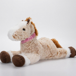 1 vnt. 56-120 cm Kawaii arkliuko pliu&scaron;iniai žaislai Didelis kim&scaron;tas gyvūnas arkliuko žaislai Mink&scaron;ta lėlė Namų dekoras Mylimojo gimtadienio dovana 56cm ruda