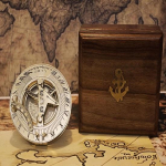 Franklin Murphy Aliumininis Stalo Laikrodis Stalo Dekoracija, Nesenstanti Elegancija Unikali Dovana Jam arba Jai.