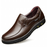 2024 m. Batai Natūralios odos laisvalaikio batai vyrams Plok&scaron;čia platforma vaik&scaron;čiojimo batai Lauko avalynė Loafers Kvėpuojantys sportbačiai 46