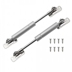 Motoforti Universalus Pakėlimo Atramas Pakėlimo Atrama Amortizatorius 6 /155cm 4lb/20N/2kg Anglinis Plienas Sidabro Spalvos 2 vnt. Komplektas