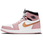 Air Jordan 1 High Zoom Pink Glaze Moteri&scaron;ki sportbačiai Kaktusas su gėlėmis White Sail CT0979-601 36