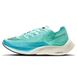 Nike ZoomX Vaporfly NEXT% 2 Aurora Green Vyri&scaron;ki sportbačiai Mėlyni Chlorine-Blue &Scaron;viesiai dramblio kaulo spalvos CU4111-300 40