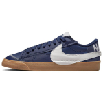 Nike Blazer Low 77 Jumbo Midnight Navy Gum Vyri&scaron;ki sportbačiai Mėlyni Gum-Medium-Brown Sail DR9865-400 42.5