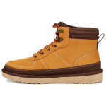 UGG Highland neslystantys darbo batai Vir&scaron;utinis sluoksnis karvės oda &Scaron;ilti trumpi lauko batai Vyri&scaron;ki batai Rusvos spalvos 1112991-WHEA 43