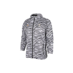 Adidas Juventus Zebrinės Juostelės Austas Striukė su Gobtuvu Vyri&scaron;ka Vir&scaron;utinė Apranga Juoda Balta AZ5338 M