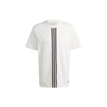 Adidas Originals Trefoil Hack Mar&scaron;kinėliai Su Trys Juostelės Logotipu Ir Laisvu Kirpimu Apvalia Kaklo I&scaron;kirpte Vyri&scaron;ki Vir&scaron;utiniai Drabužiai Balti IM4587 S